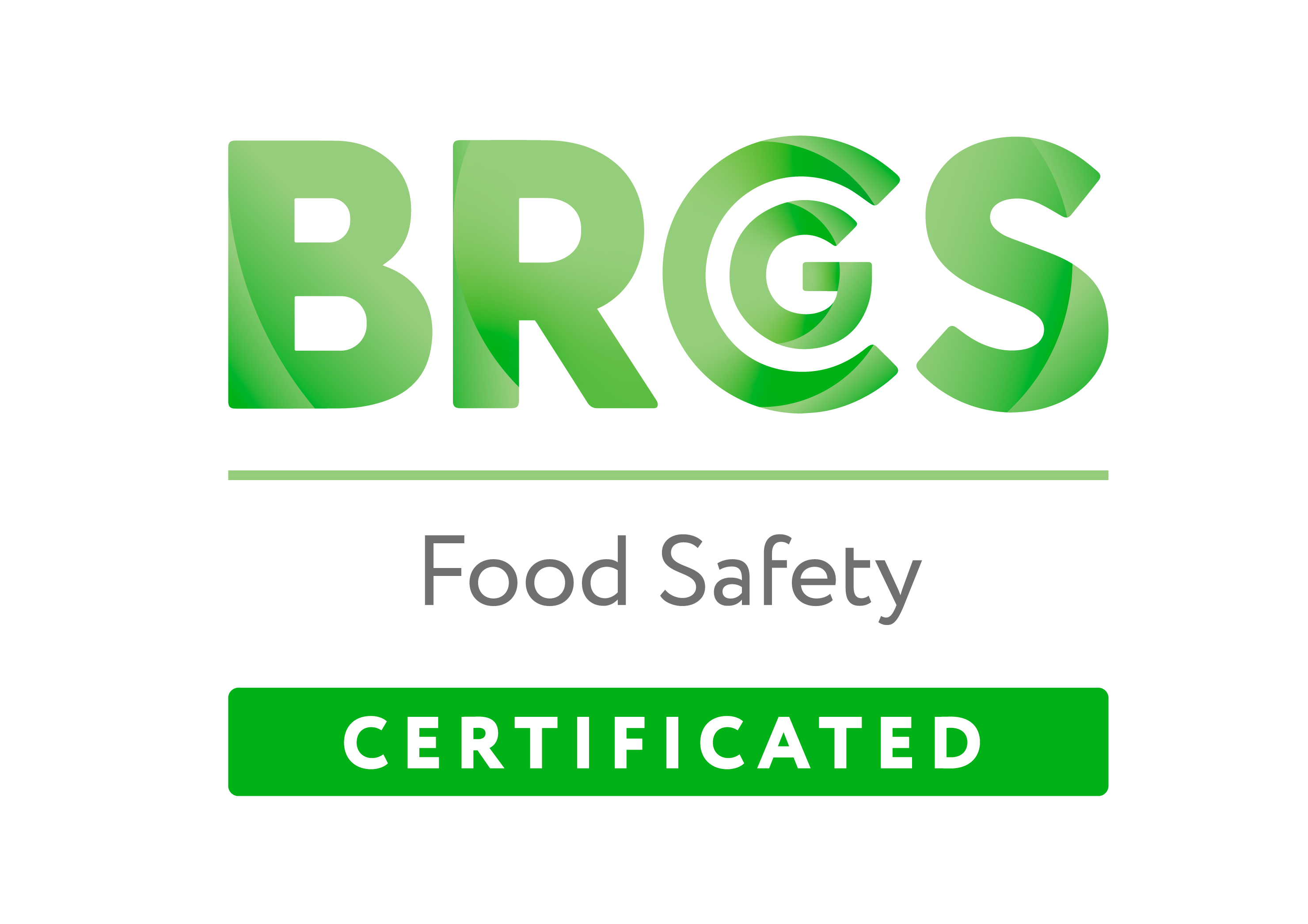 BRCGS Food Safety Certificated